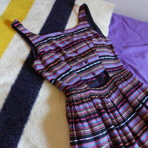 Multicoloured Linen Dress